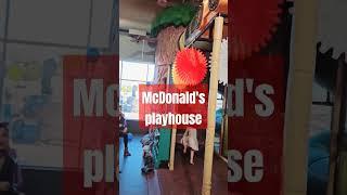 Playroom in McDonald's/ kids playhouse