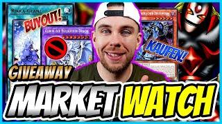 MARKET WATCH: Die ANGST vor der BANLIST | GIVE AWAY | HYPE & BUYOUTS | Yu-Gi-Oh!