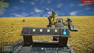 Space Engineers Grid AI low budget dual purpose drone missile DESTRUCTION