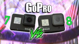 GoPro HERO 8 vs 7 Stabilization, Image Quality, Slow Motion, etc