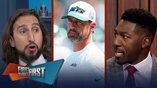 Aaron Rodgers ‘doesn’t need to’ play in preseason, Should the Jets start him? | FIRST THINGS FIRST