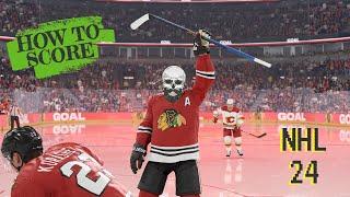 HOW TO SCORE IN NHL 24!!! (Key Guide)