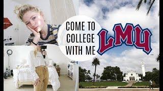 DAY IN MY LIFE AT COLLEGE / LOYOLA MARYMOUNT UNIVERSITY