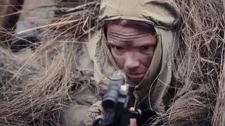 ЖЕСТОКИЙ ВОЕННЫЙ ФИЛЬМ! ЗАСАДА СНАЙПЕРОВ! "ЧЕРЕЗ ПРИЦЕЛ" РУССКИЕ ВОЕННЫЕ ФИЛЬМЫ