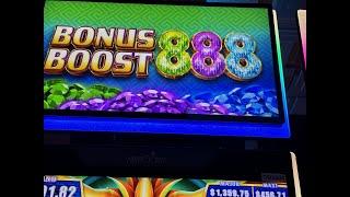 Just trying my luck on Bonus Boost 888 slot machine.