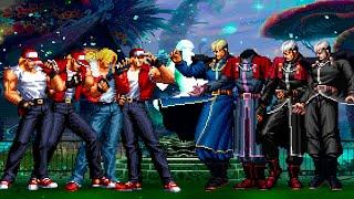 [KOF Mugen] Terry Bogard Team vs Goenitz Team