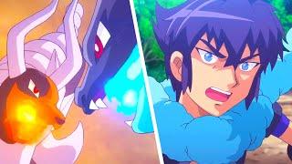 Alain vs 10 Mega Evolutions - Full Battle | Pokemon AMV