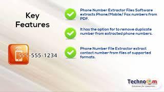 Phone Number Extractor Files