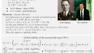 ECC2020 - The birth of the global stability theory and the theory of hidden oscillations