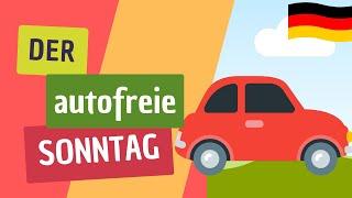  Autofreier Sonntag in Deutschland | langsames Deutsch