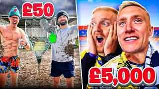 £50 vs £5,000 FOOTBALL AWAY DAY EXPERIENCE!