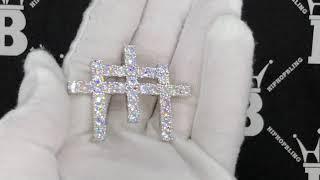 Triple Cross Iced Out Hip Hop Pendant | Bling Bling Jewelry