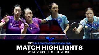 Hashimoto/Sato vs Zhu/Ng | WD SF | WTT Star Contender Bangkok 2024