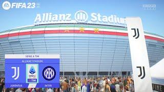 FIFA 23 | Juventus vs Inter - SERIE A Broadcast - Allianz Stadium - Next Gen Details PS5 [4K]