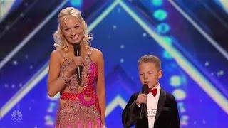 Alla and Daniel - Mother and Son Dance Duo | Auditions Week 2 | America's Got Talent 2016 Full