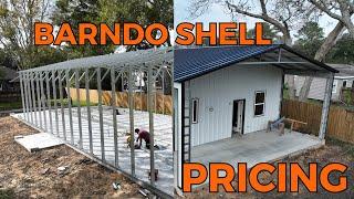 How much does a Barndominium Shell Cost? | 30'x70' Steel Building | WolfSteel Buildings