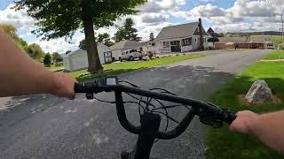 rideing the ponto go pedal assist it goes fast part 3