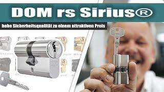 Schließsystem - DOM rs Sirius® - FELGNER