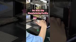 Our RFID Chip Manufacturing Facility.  #rfid #rfidtag#manufacturer #rfidchip #factoryshorts #nfc