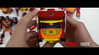 Tobot Robot Adventure vs Athlon! Transformers Stop Motion IronHide, Tritan Car Kids Toys #TransKids