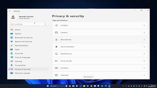 How To Set App Permissions In Windows 11