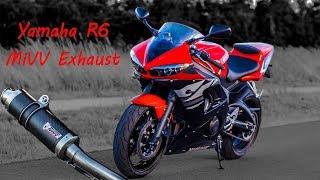 Mivv Exhaust Sound | Yamaha YZF R6 RJ05 | With And Without DB-Killer |HQ|