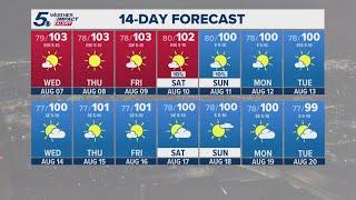 Ozone Action Alert Day, dangerous heat moves arrives Wednesday | KENS 5 Weather Impact Forecast