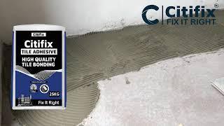 Tile Adhesive Video