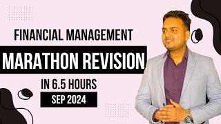 Financial Management Marathon Revision Lecture for September 2024.