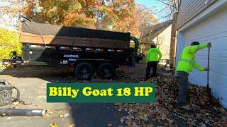 Billy Goat 18 HP Leaf removal