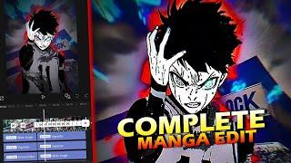 How to make a manga edit on capcut | CapCut Tutorial