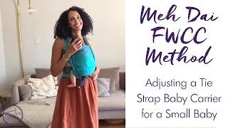 Meh Dai Front Wrap Cross Carry (FWCC) Method for Newborn Babies | Oscha Cairis Tutorial