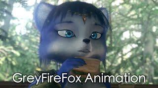 GreyFireFox Unfinished Animation - Krystal Can't Enjoy Her Sandwich