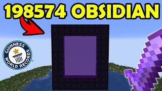 I BUILT WORLD'S BIGGEST NETHER PORTAL in Minecraft Hardcore 1.20!!