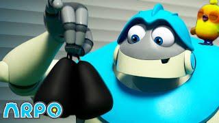 Take out the Trash! | ARPO the Robot | Funny Cartoons For Kids