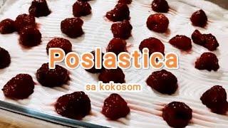 Poslastica od 3 sastojka#brzo #slatko #kokos