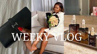 WEEKLY VLOG | NEW IN ZARA, WINTER WARDROBE CLEAR OUT, WIG INSTALL  COOKING & MORE | Edwigealamode