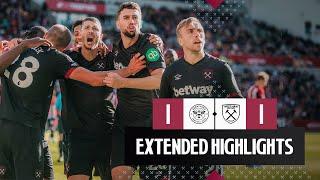 Extended Highlights | Brentford 1-1 West Ham | Premier League