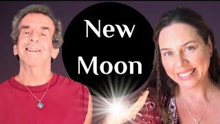 New Moon Guided Activations/Frequency Channeling for Healing with Heather and Adam