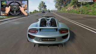 Test Drive Unlimited Solar Crown - 2013 Porsche 918 Spyder | Thrustmaster TX Gameplay