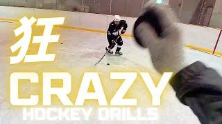 Crazy Hockey Drills to get your Heads up