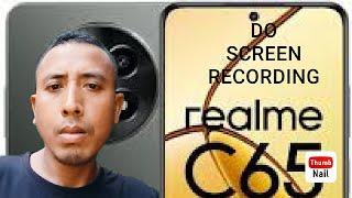 How to enable screen recording on realme C65 5G mobile || enable screen recording Realme C65 5G