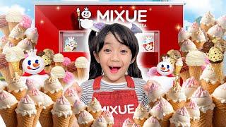 SAMANTHA BORONG ICE CREAM BOBA MIXUE RAKSASA | VLOG 1 JAM KOMPILASI VIDEO BORONG MIXUE VIRAL