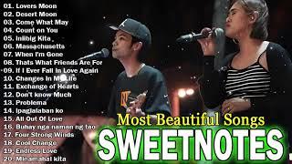 SWEETNOTES Most Beautiful Love Songs  Lover Moon, Come What May SWEETNOTES Cover Playlist 2024