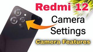 Redmi 12 Camera Settings | Features | Hidden Tips & Tricks | Hindi-हिंदी