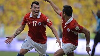 Colombia 3 - 3 Chile - Clasificatorias Brasil 2014