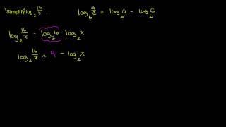 Difference of Logarithms with Same Base