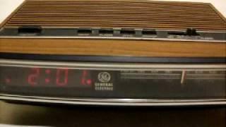 GE Digital Alarm Clock Radio Vintage 1980's Ebay Product Demo