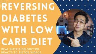 REVERSING DIABETES with KETO? Is it POSSIBLE? | REAL NUTRITION DOCTOR REACTS | Dr. Dex Macalintal