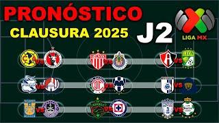  El mejor PRONÓSTICO para la JORNADA 2 de la LIGA MX CLAUSURA 2025 | Análisis - Predicción